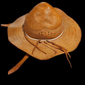 Vintage Leather Children's Hat